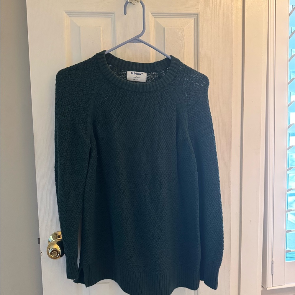 Old Navy Women's Dark Green Sweater